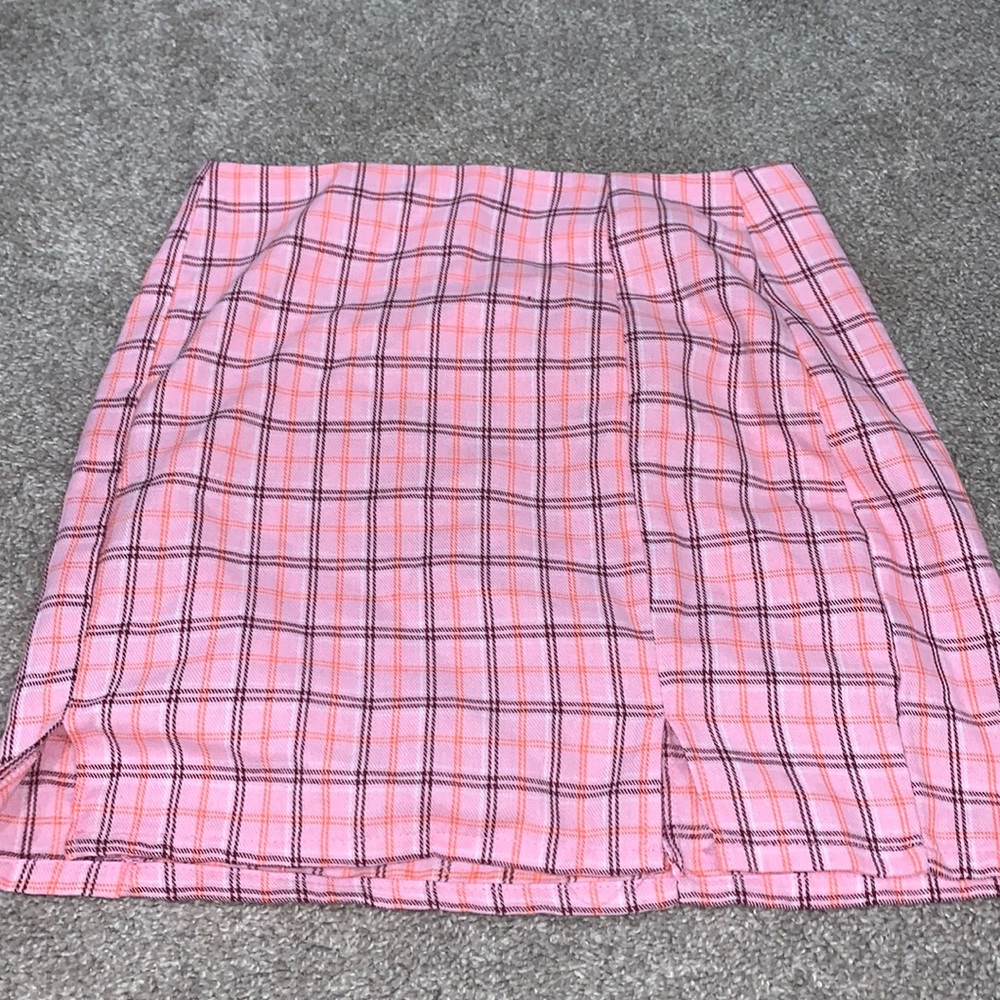 Plaid skirt